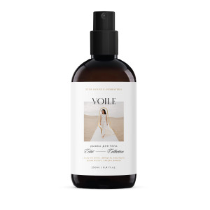 Дымка для тела Voile Eclat Collection Vanilla, золотистая