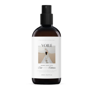 Дымка для тела Voile Eclat Collection Vanilla, серебристая