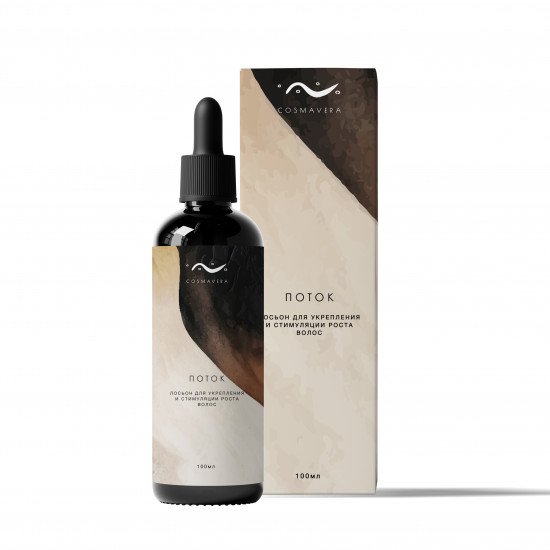 Лосьон для укрепления и стимуляции роста волос «Поток», 100мл