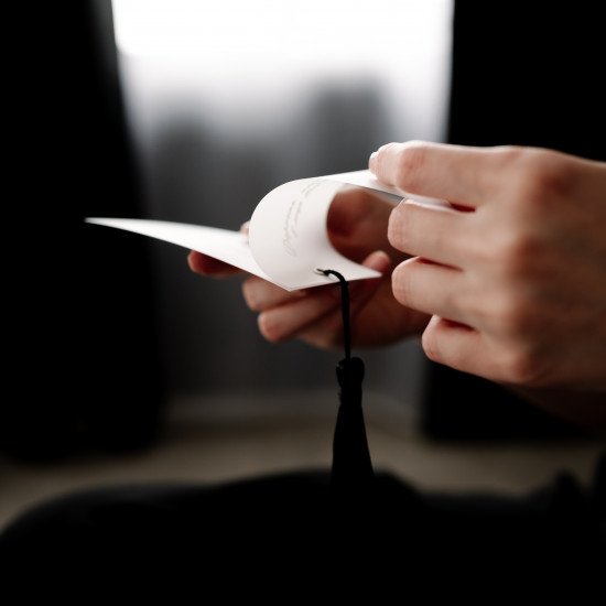 Авторская подарочная упаковка (пакет + бирка с посланием)